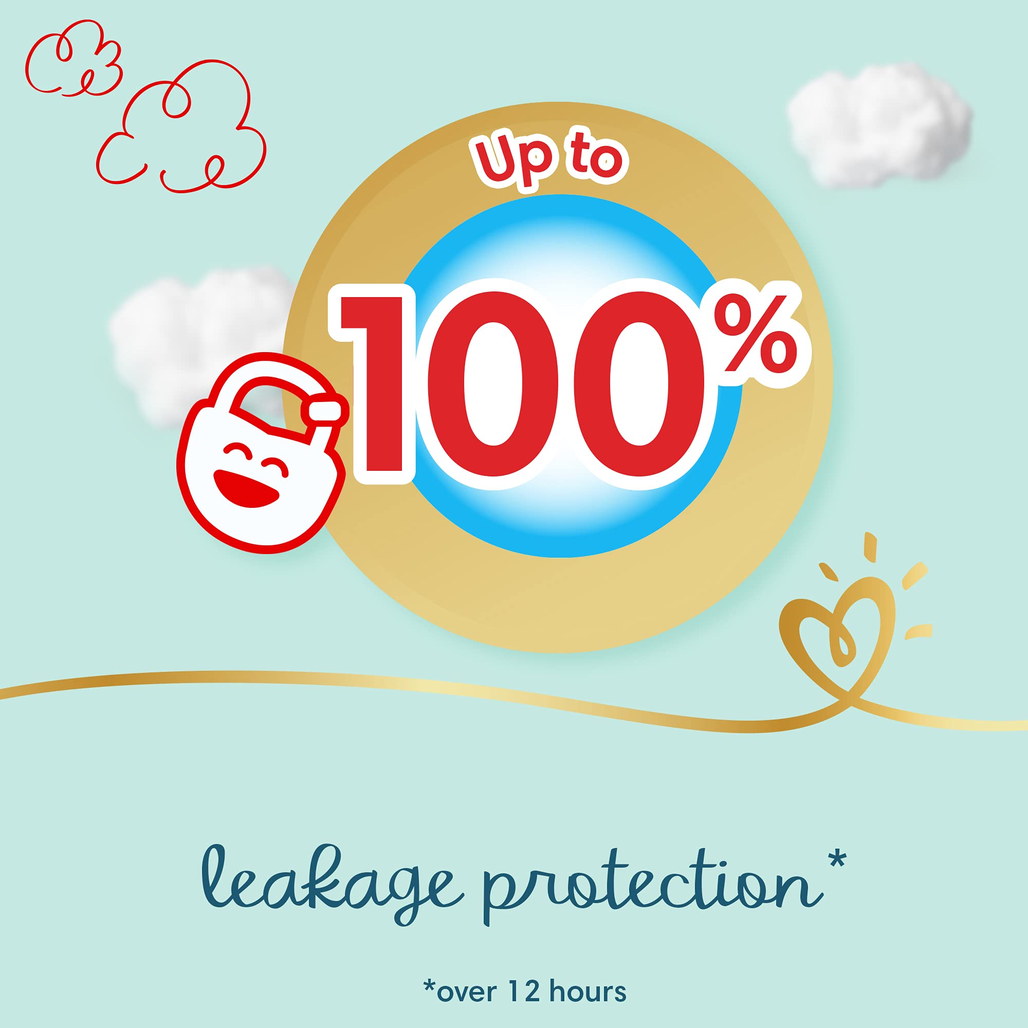 Pampers Premium Care Pants Diapers, Size 5, 12-18Kg, The Softest Diaper With Stretchy Sides For Better Fit, 80 Baby Diapers حفاضات بتصميم سراويل للاطفال للعناية الفائقة من بامبرز - مقاس 5، حجم صغير، 12-18 كغم، عبوة ضخمة مزدوجة، 80 قطعة Pampers Premium Care Pants Diapers, Size 5, 12-18Kg, The Softest Diaper With Stretchy Sides For Better Fit, 80 Baby Diapers حفاضات بتصميم سراويل للاطفال للعناية الفائقة من بامبرز - مقاس 5، حجم صغير، 12-18 كغم، عبوة ضخمة مزدوجة، 80 قطعة